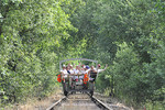 Eisenbahn-Draisine im Artland