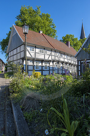 Fachwerkidylle Im Kirchwinkel