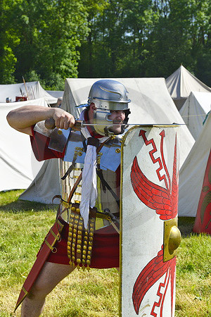 Römersoldat in Kalkriese