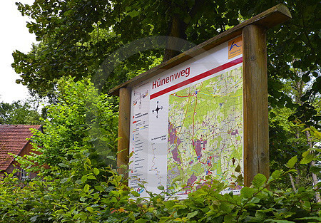 Wandertafel Hünenweg