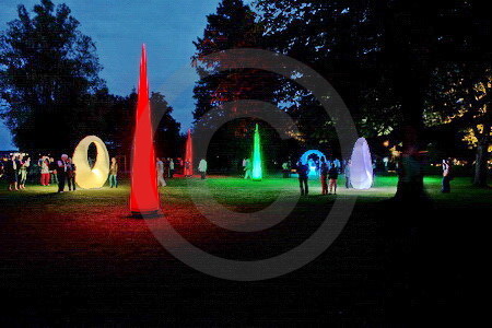 Lichternacht im Kurpark