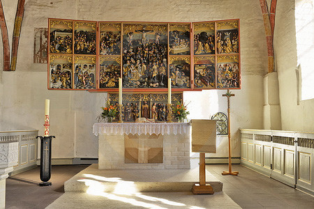 Flügelaltar in der Johanneskirche