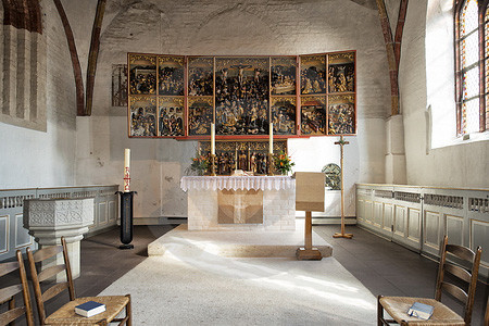 Flügelaltar in der Johanneskirche