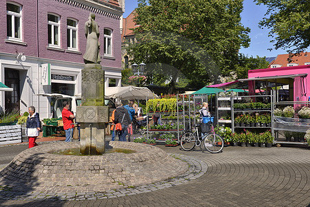 Wochenmarkt in Melle