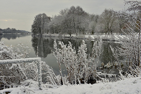 Winter am See