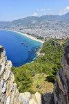 Blick auf Alanya