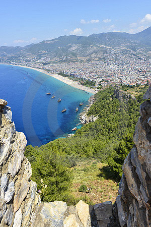 Blick auf Alanya