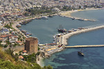 Blick auf Alanya