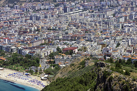 Blick auf Alanya