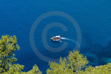 Ausflugsboot bei Alanya