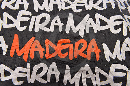 Madeira-Regenschirm