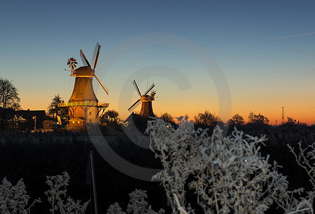 Zwillingsmühlen Greetsiel