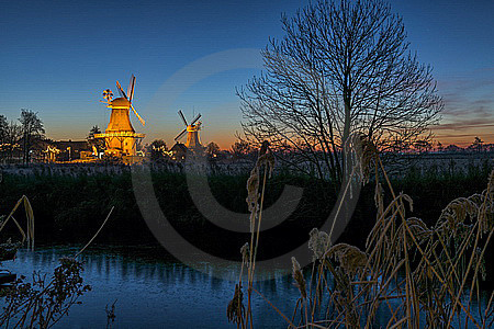 Zwillingsmühlen Greetsiel