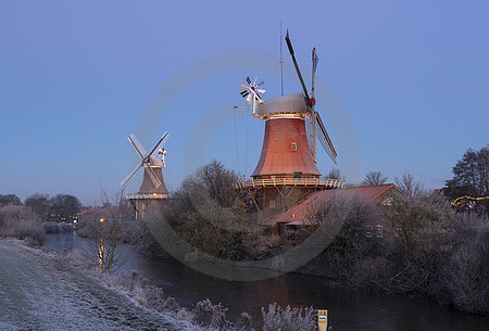 Zwillingsmühlen Greetsiel