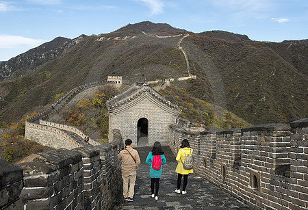 Grosse Mauer bei Mutianyu