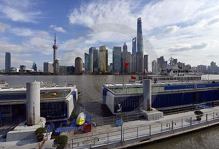 Skyline in Pudong