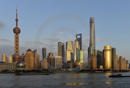 Skyline in Pudong