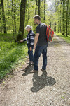 Wanderer auf dem Hermannsweg