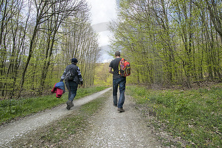 Wanderer auf dem Hermannsweg