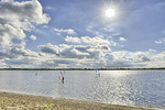 Surfer auf dem Speichersee