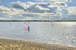 Surfer auf dem Speichersee