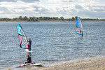 Surfer auf dem Speichersee