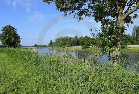 Landschaft an der Ems