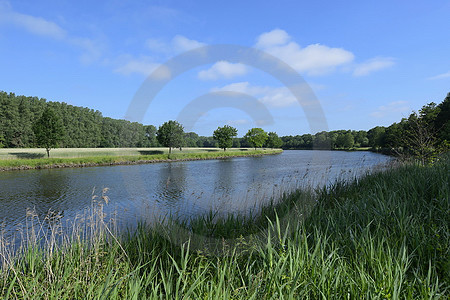 Landschaft an der Ems