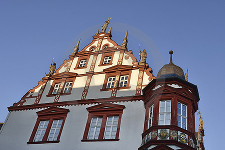 Erker und Giebel am Stadthaus