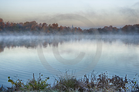 Nebelstimmung am Haselünner See