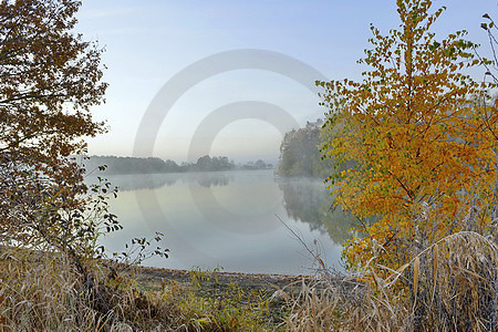 Nebelstimmung am Haselünner See