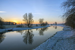 Winterlandschaft in Hamm