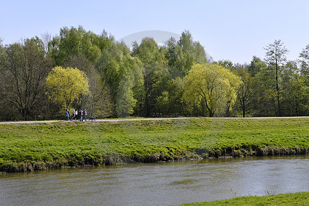 Wanderweg an der Hase (Hünenweg) in Haselünne