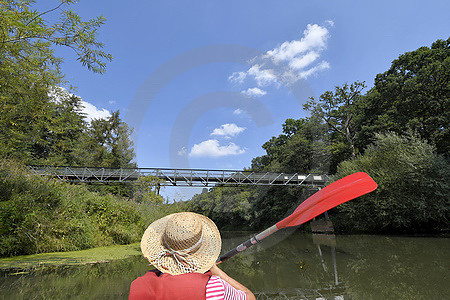 Flusswandern auf der Hase