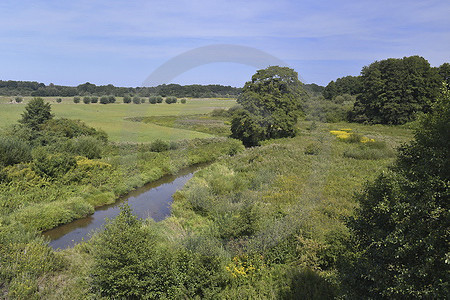 Landschaft am Bleichholter Graben in Lahre