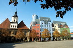 Markt mit historischem Rathaus