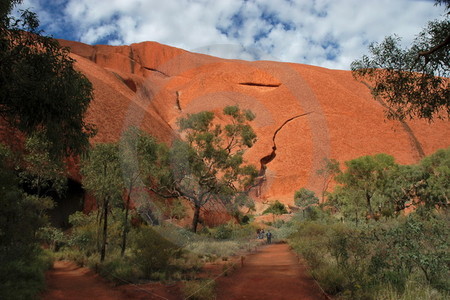 Erosion am Uluru