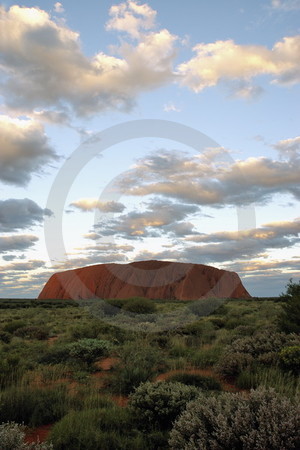 Abendstimmung am Uluru