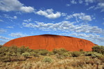 Der Uluru im Morgenlicht