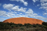 Der Uluru im Morgenlicht