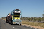 Truck auf dem Highway