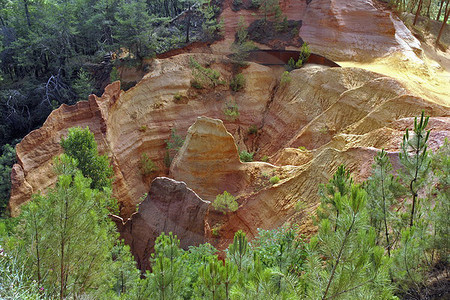 Ockerbrüche Roussillon