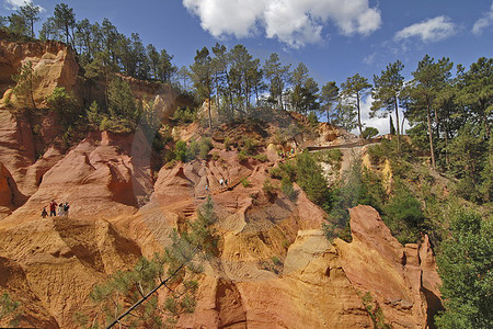 Ockerbrüche Roussillon