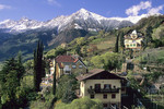 Meran - Blick gegen Texelgruppe