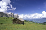 Seiser Alm - Blick gegen Schlern