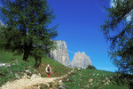 Seiser Alm - Schlern mit Santnerspitze