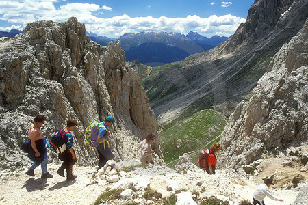 Rosengarten - Wandergruppe