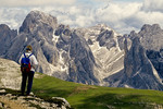 Rosengarten - Blick vom Schlern