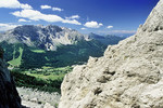 Rosengarten - Blick auf Latemar