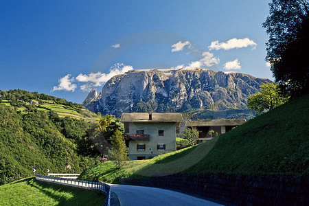 Schlern - Schlernmassiv mit Santnerspitze